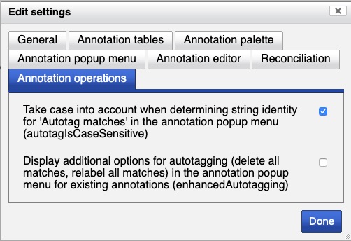 [ao settings]